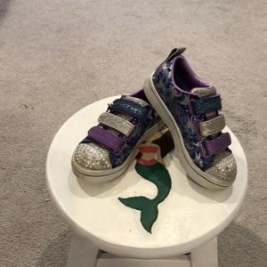 Girls Skechers Twinkle Toes Fairy Sneakers
